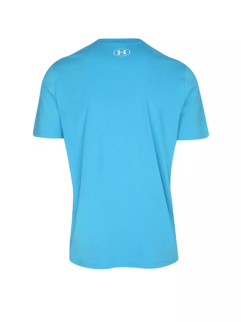 UNDER ARMOUR | T-shirt homme UA ABC Camo Boxed Logo | Bleu clair