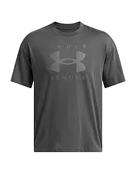UNDER ARMOUR | T-shirt homme UA Heavyweight Logo | Gris
