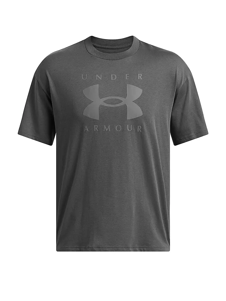UNDER ARMOUR | T-shirt homme UA Heavyweight Logo | Gris