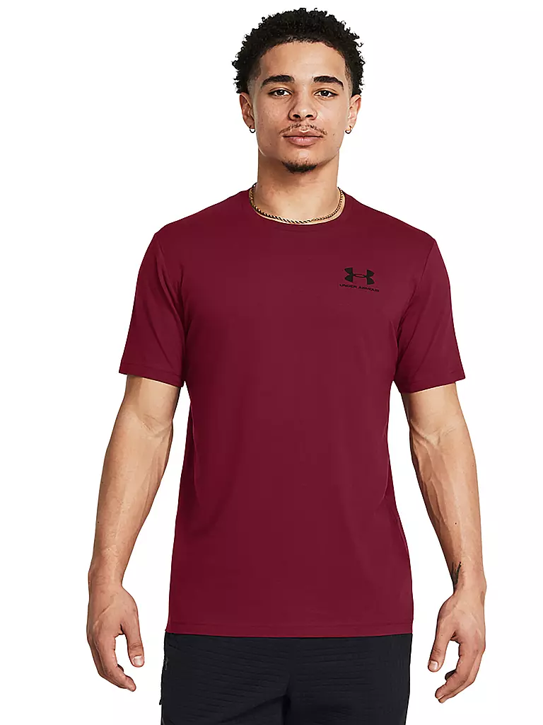 UNDER ARMOUR | T-shirt homme UA Sportstyle | Rouge foncé
