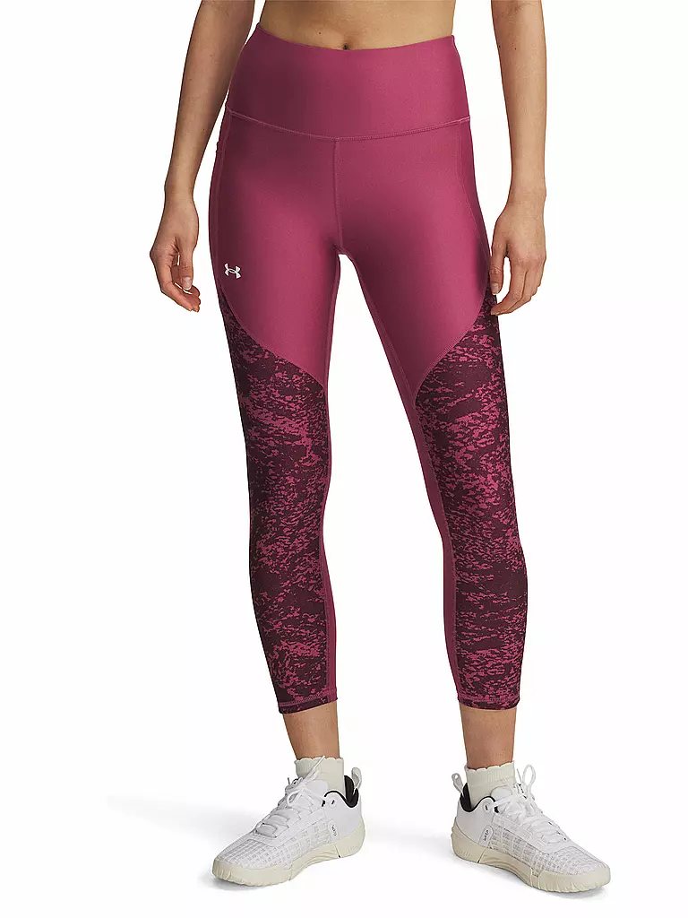 UNDER ARMOUR | Tight de fitness femme UA Tech™ Printed Panel Ankle 7/8 | Baie