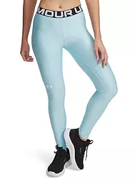 UNDER ARMOUR | Damen Fitnesstight HeatGear® Authentics | Bleu clair