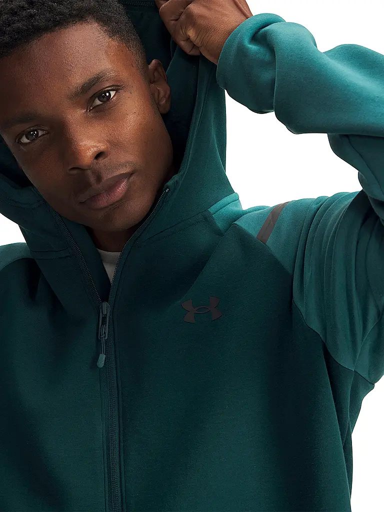 UNDER ARMOUR | Veste à capuche homme UA Unstoppable | Vert foncé