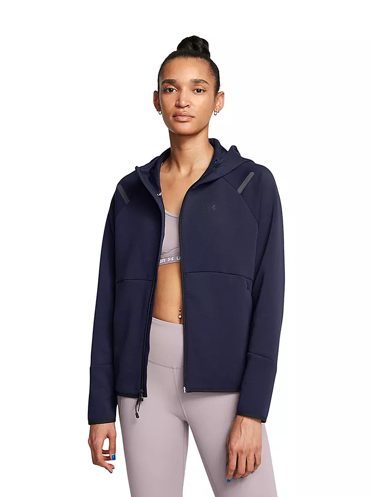 UNDER ARMOUR | Veste à capuche zippée intégrale UA Unstoppable Fleece pour femme |