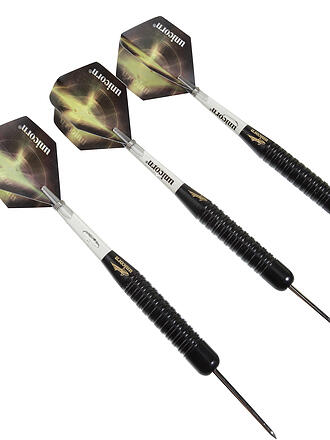 UNICORN | Fléchettes Steeldart Black Brass (Gary Anderson)