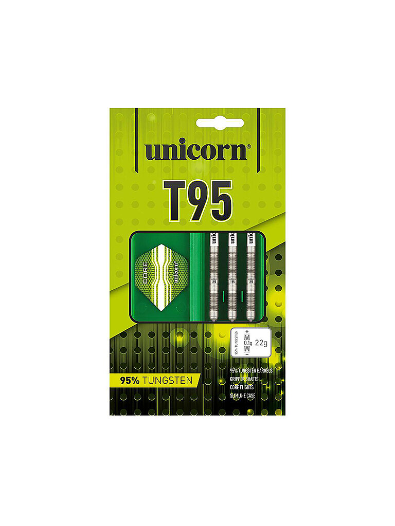 Fléchettes Steeldart Core XL T95 22g bleu
