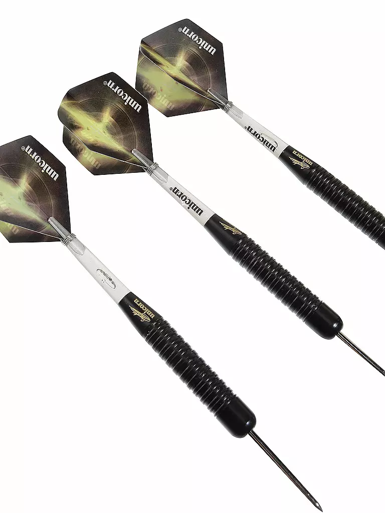 UNICORN | Fléchettes Steeldart Black Brass (Gary Anderson) | Aucune couleur