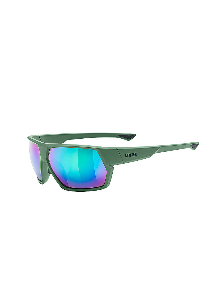 UVEX  - Sportstyle 225 Mirror S3 - Lunettes de soleil vert olive