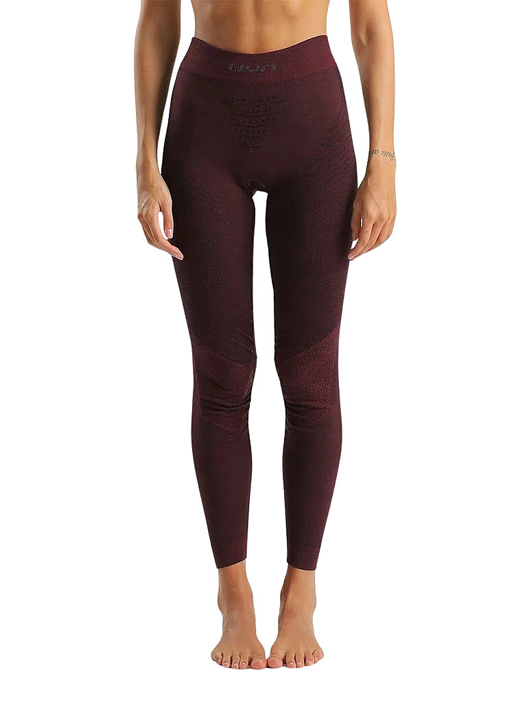 Collant thermique Fusyon Biotech Merino rouge foncé S/M