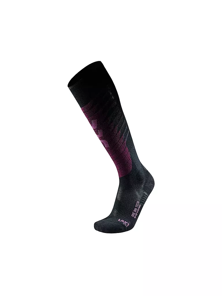 UYN | Chaussettes de ski femme Ski One Biotech | Noir