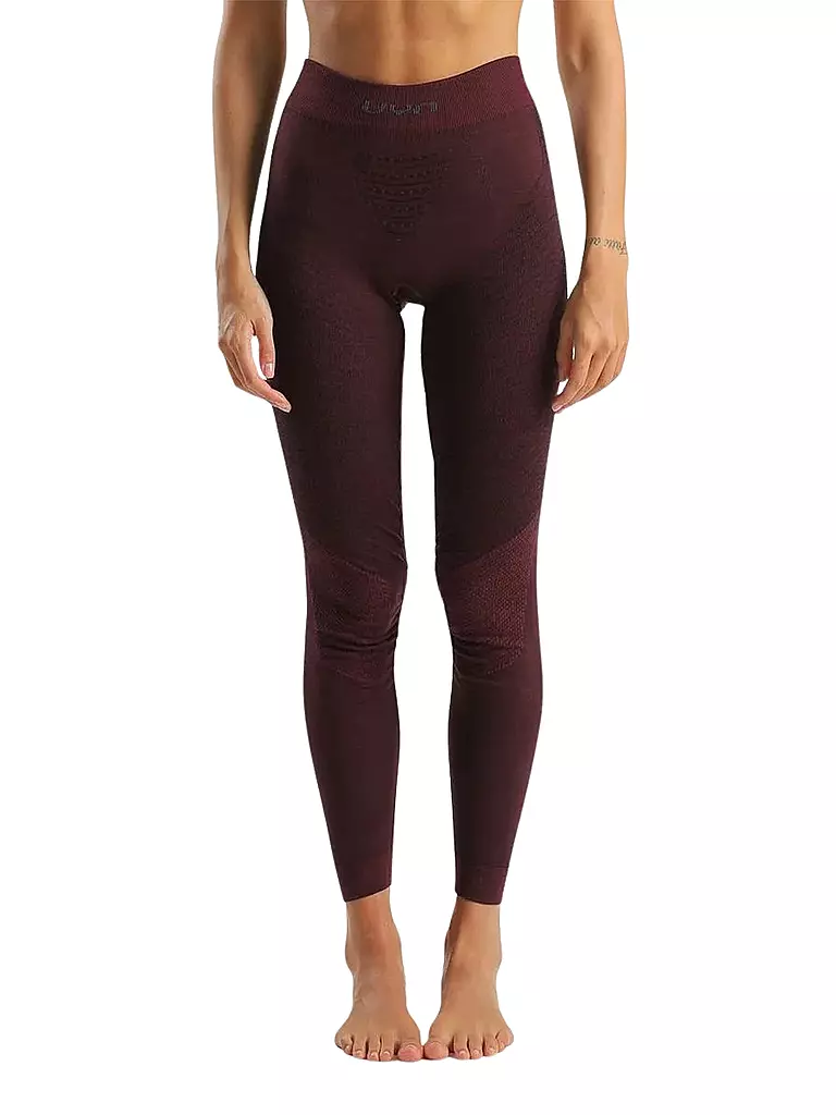 UYN | Collant thermique femme Fusyon Biotech Merino | Rouge foncé