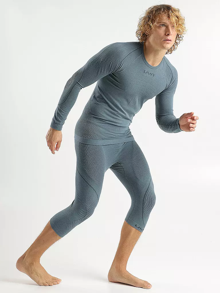 UYN | Sous-tight 3/4 homme Evolution Biotech | Gris