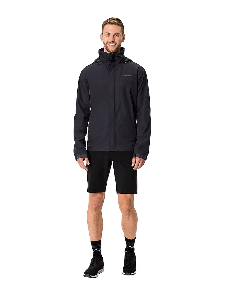 Vaude Veste de pluie légère Escape pour hommes noir   M 6