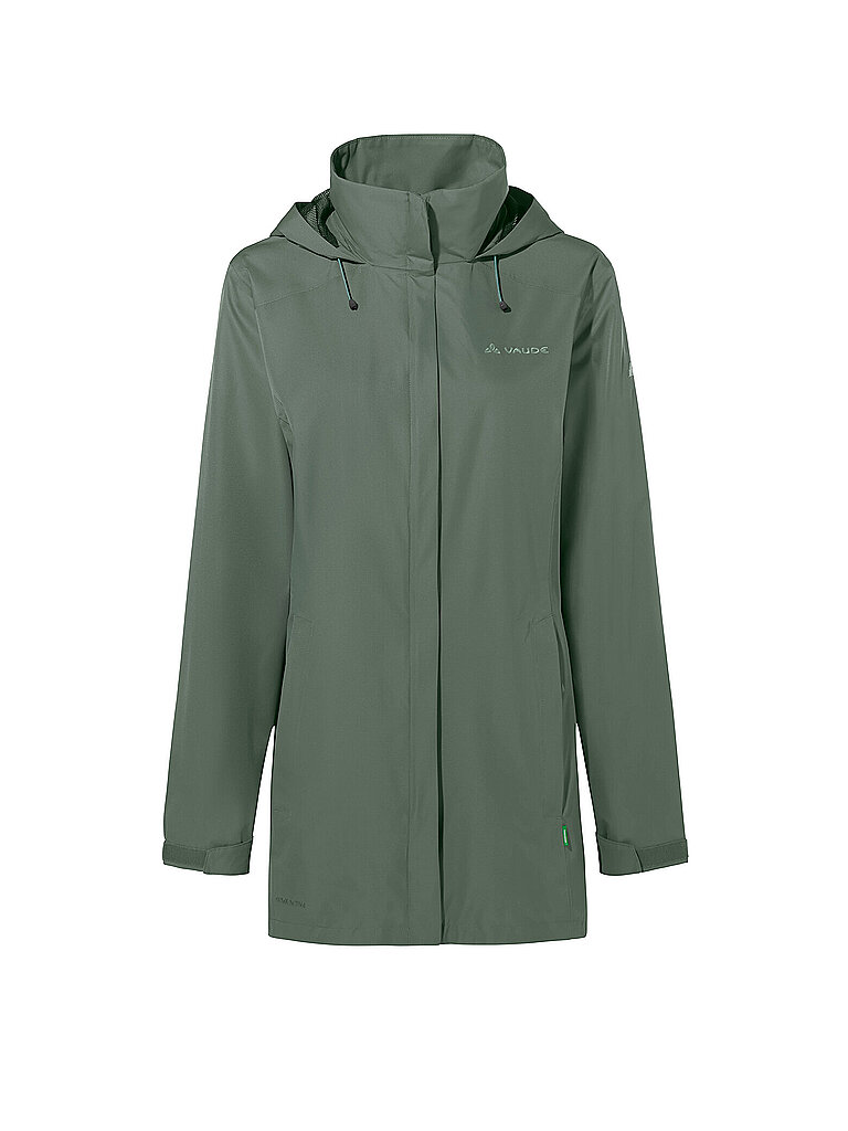 Parka d'hiver Escape 2L à capuche vert foncé 36