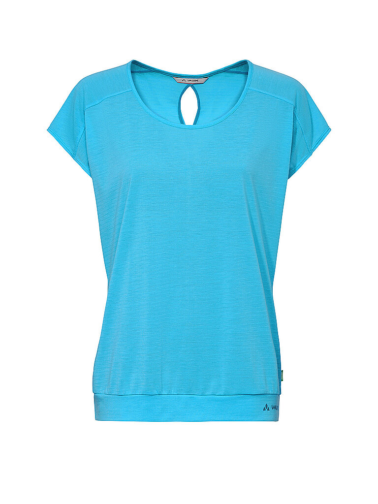 T-shirt de sport rayé Skomers bleu clair 38