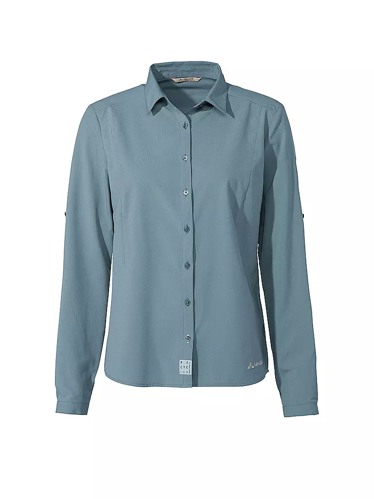 VAUDE | Blouse Rosemoor IV Uni pour femmes | Bleu clair