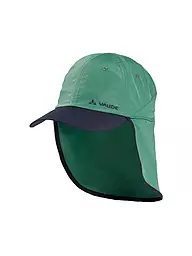 VAUDE | Casquette enfant Sahara IV avec protection de la nuque | Vert foncé