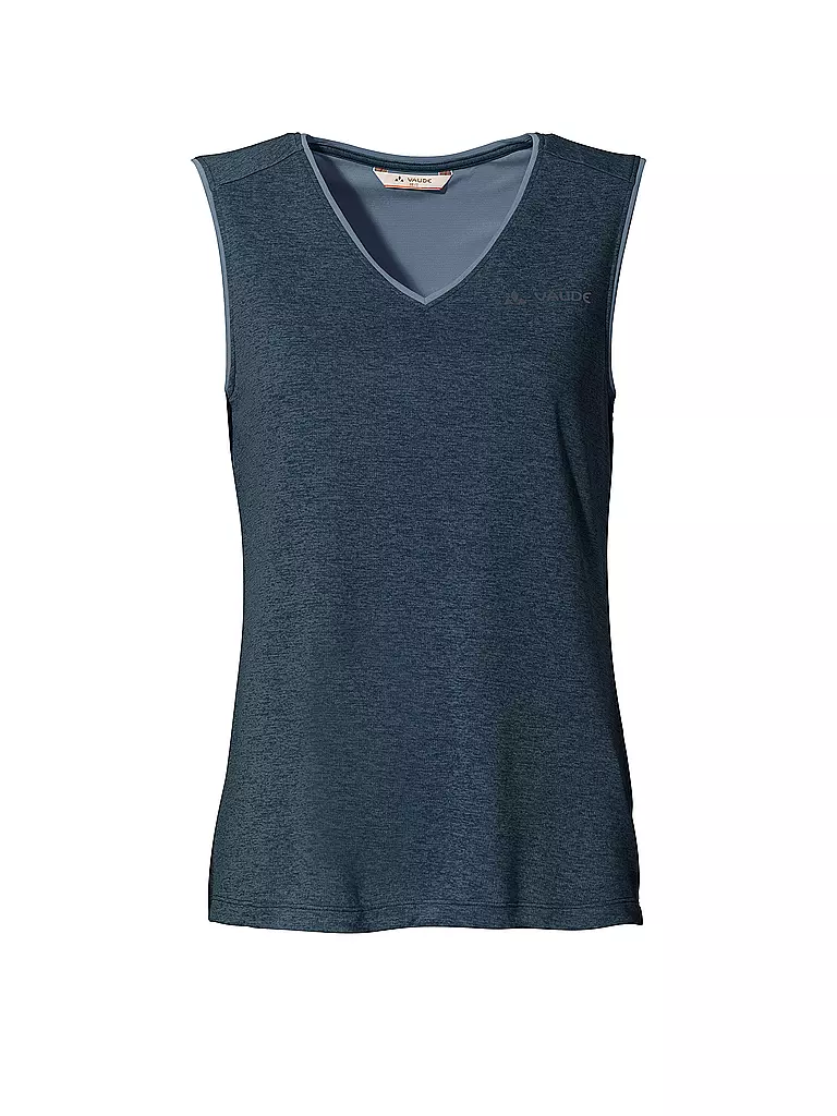 VAUDE | Débardeur de sport Essential pour femmes | Bleu foncé