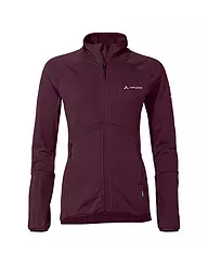 VAUDE | Damen Fleecejacke Monviso | Rouge foncé