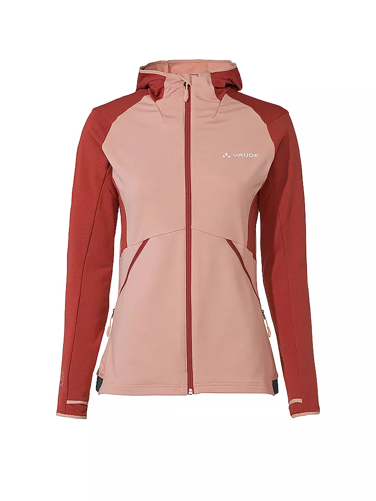 VAUDE | Damen Fleecejacke Scopi Hoodie | Rose