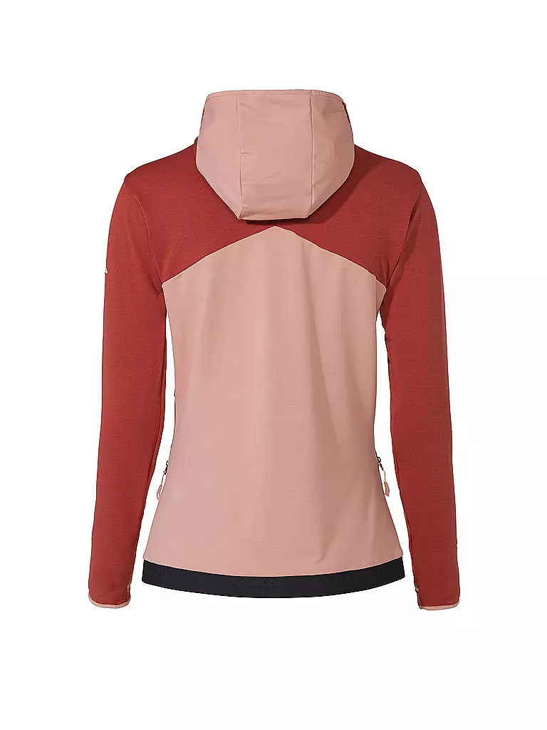 VAUDE | Damen Fleecejacke Scopi Hoodie | Rose