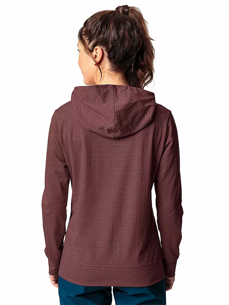 VAUDE | Damen Hoodie Tuenno | Rouge foncé