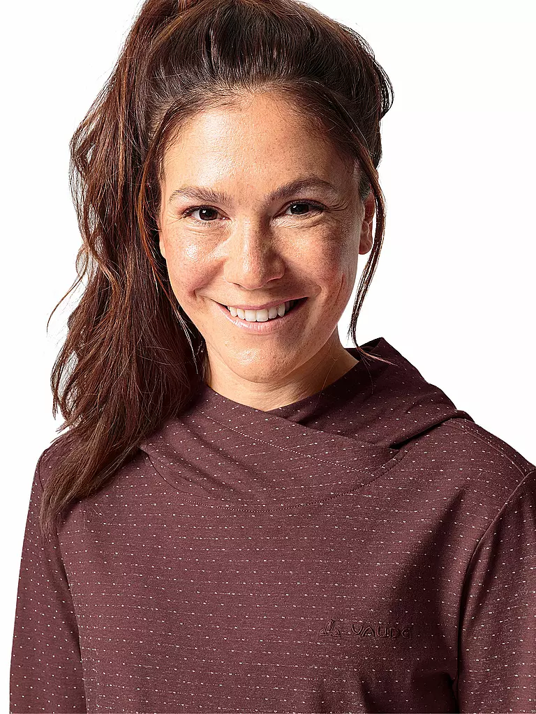 VAUDE | Damen Hoodie Tuenno | Rouge foncé