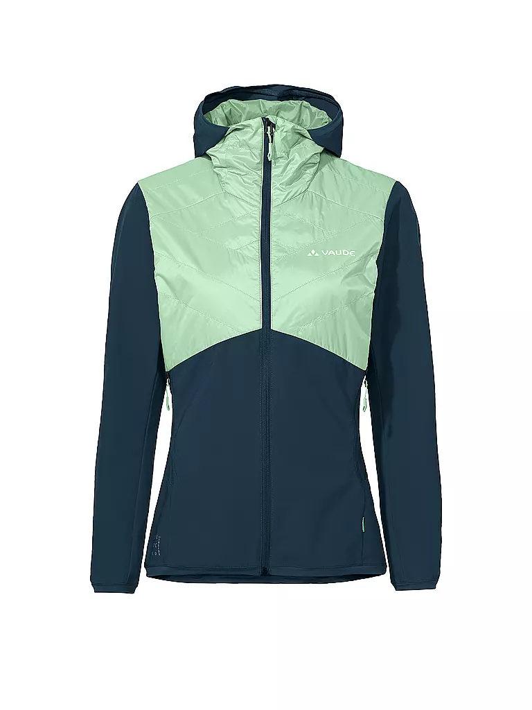 VAUDE | Damen Hybridjacke Brenva Hoodie | Bleu foncé