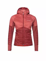 VAUDE | Veste isolante à capuche Sesvenna pour femmes | Rouge foncé