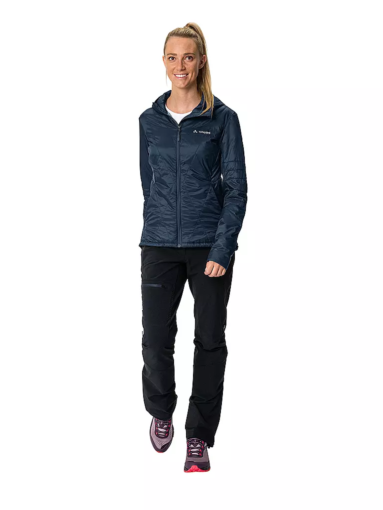 VAUDE | Damen Isolationsjacke Freney V Hoodie | Bleu foncé