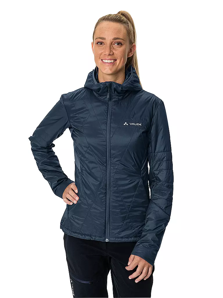 VAUDE | Damen Isolationsjacke Freney V Hoodie | Bleu foncé