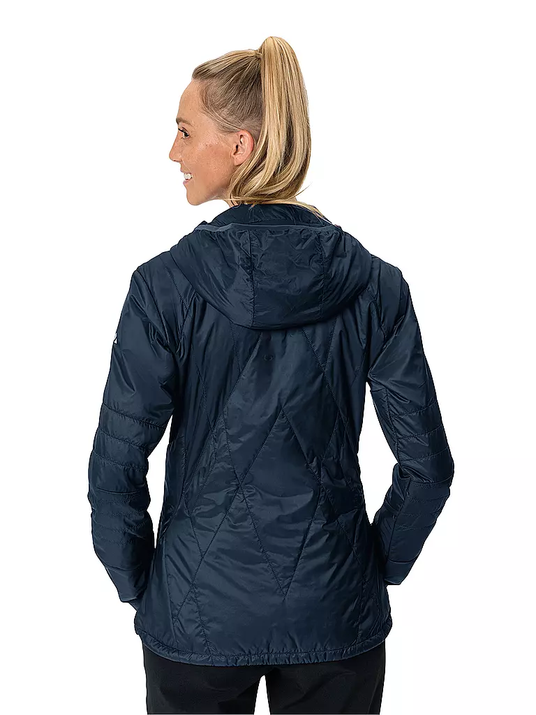 VAUDE | Damen Isolationsjacke Freney V Hoodie | Bleu foncé