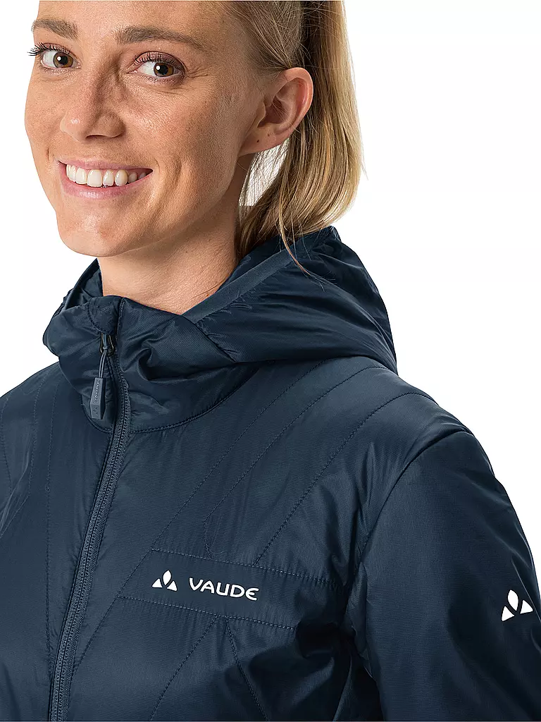 VAUDE | Damen Isolationsjacke Freney V Hoodie | Bleu foncé