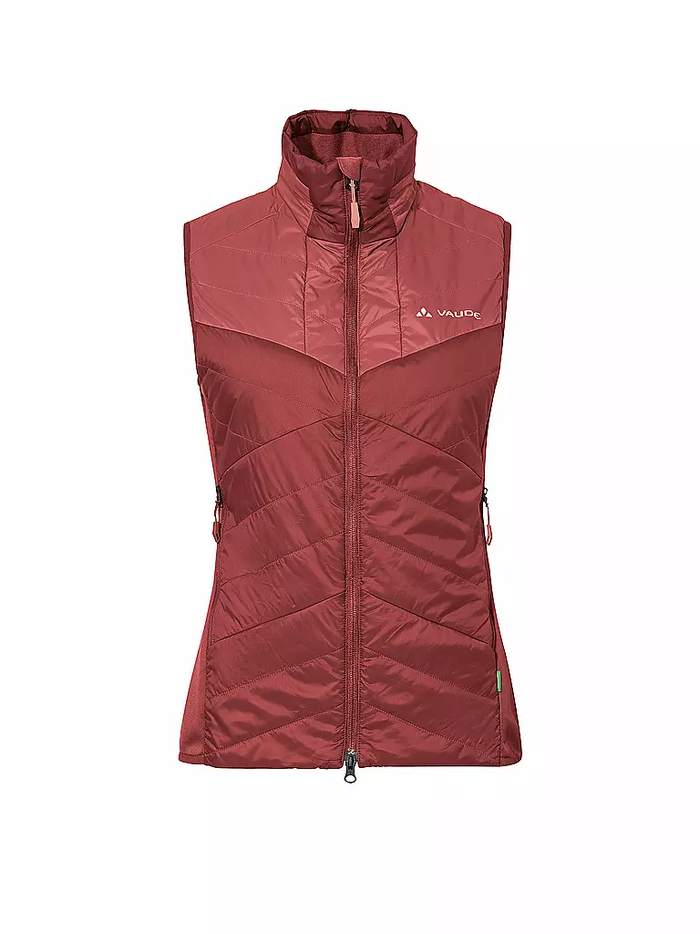 VAUDE | Damen Isoweste Sesvenna  | Rouge foncé
