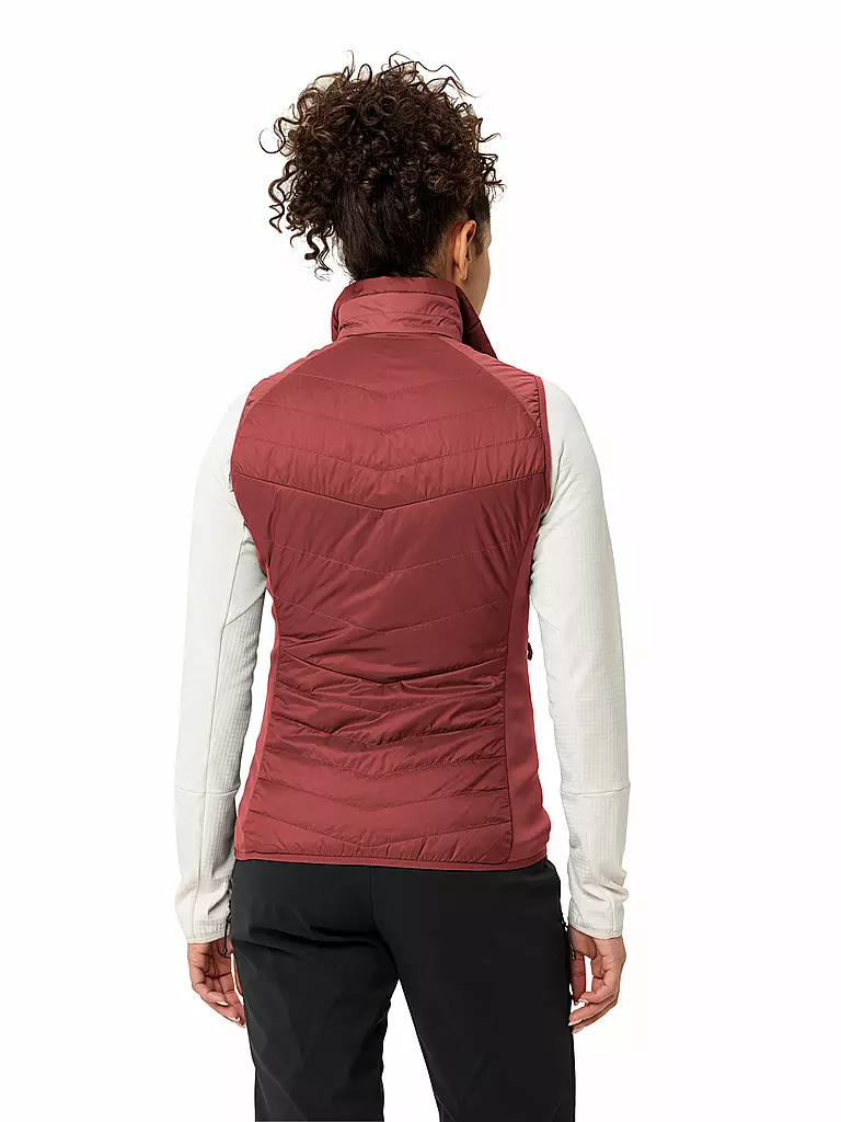 VAUDE | Damen Isoweste Sesvenna  | Rouge foncé