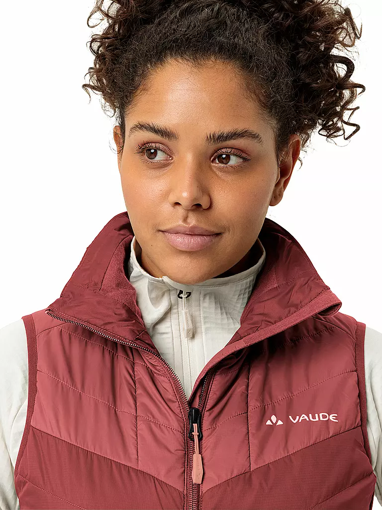 VAUDE | Damen Isoweste Sesvenna  | Rouge foncé