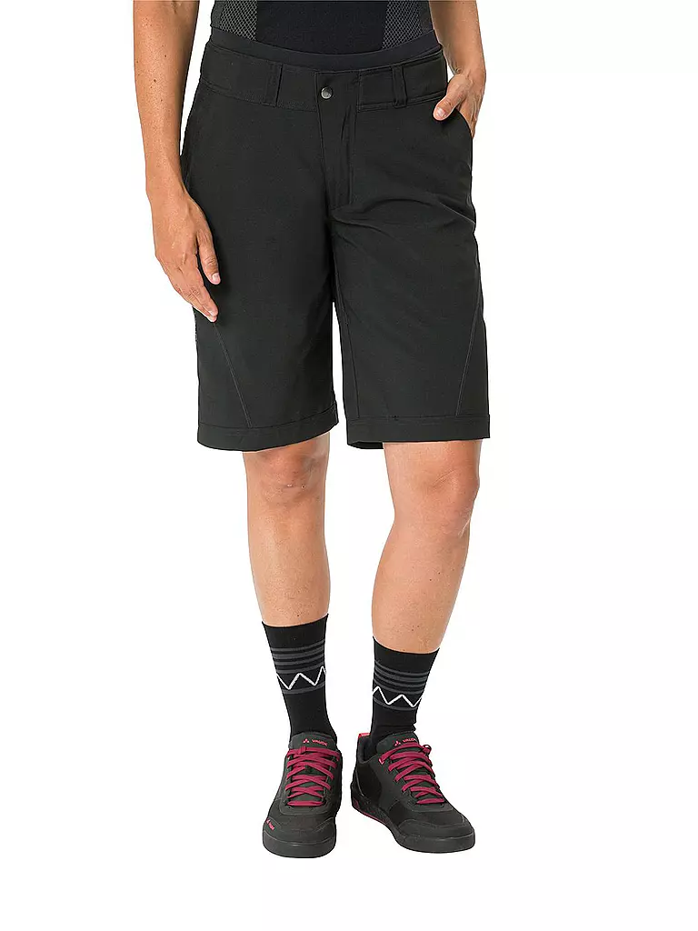 VAUDE | Damen Radshort Ledro | Noir
