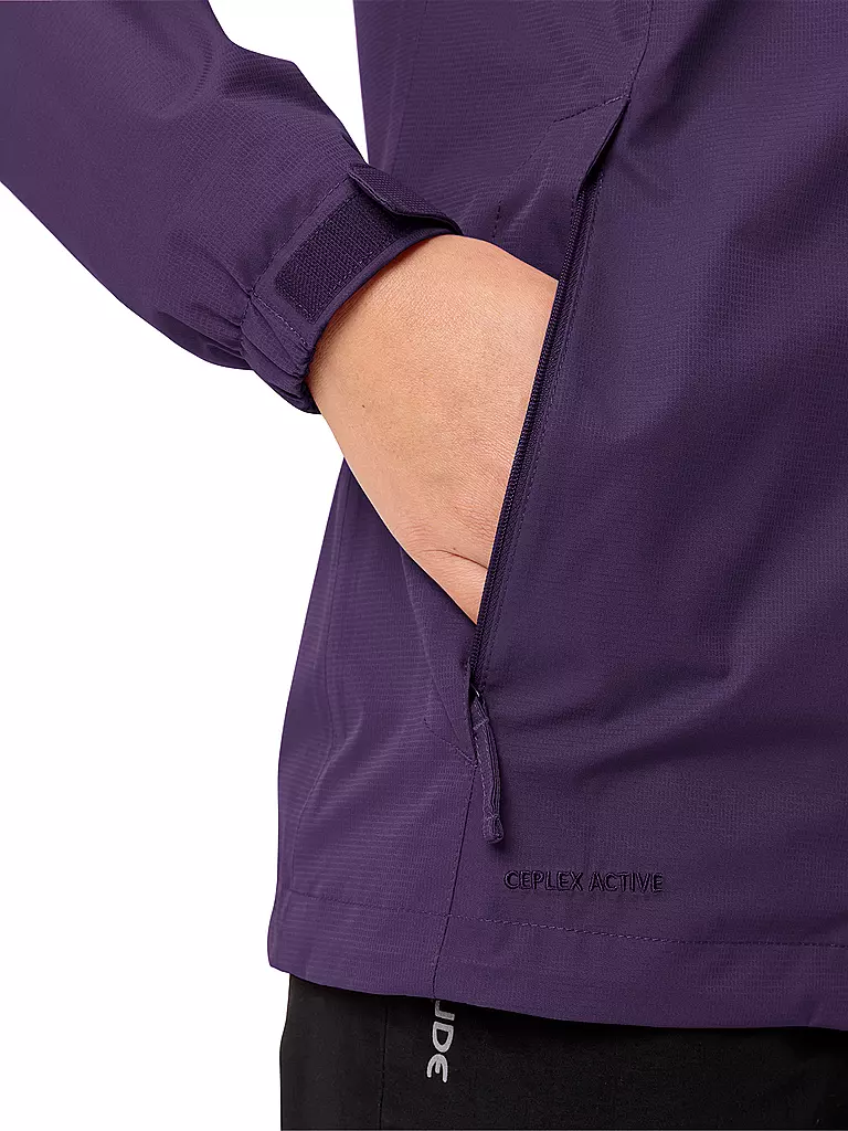 VAUDE | Damen Regenjacke Escape Light 2L Hoodie | Lilas