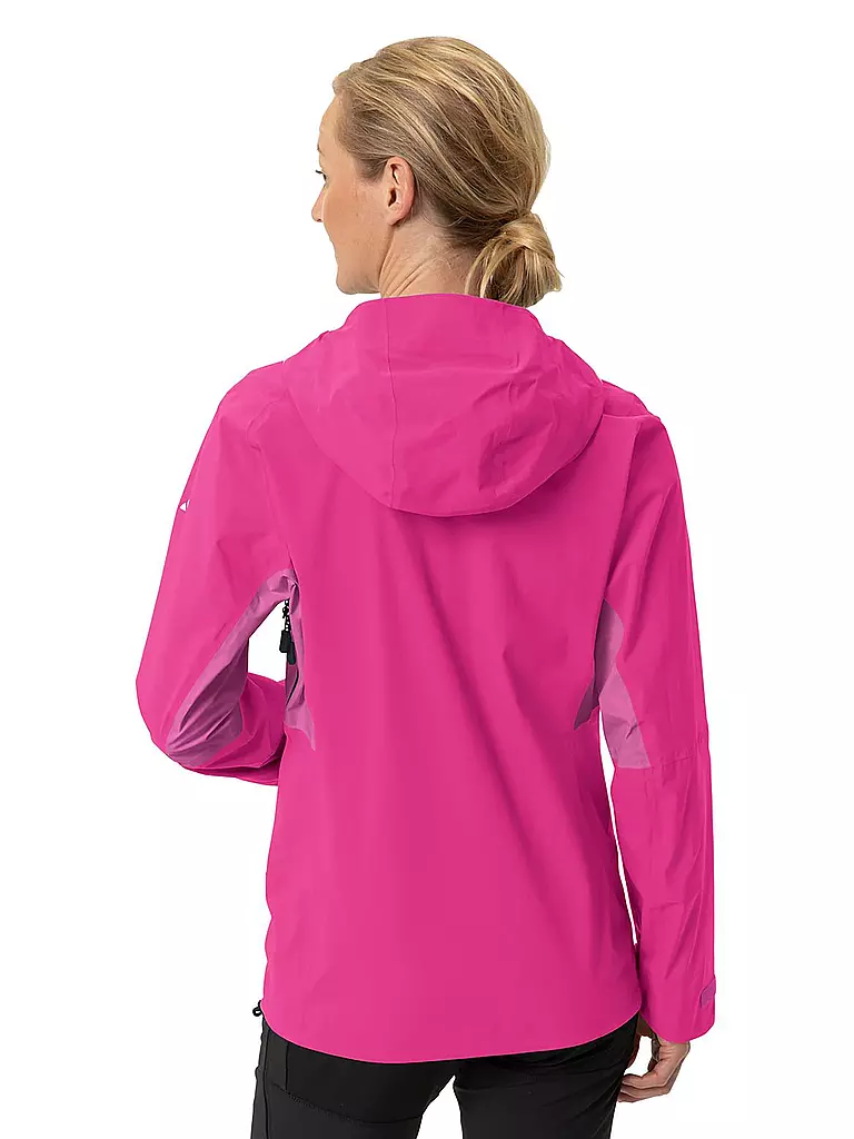 VAUDE | Damen Touren Regenjacke Simony IV 2,5-Lagen | Rose vif