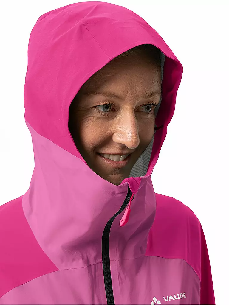 VAUDE | Damen Touren Regenjacke Simony IV 2,5-Lagen | Rose vif