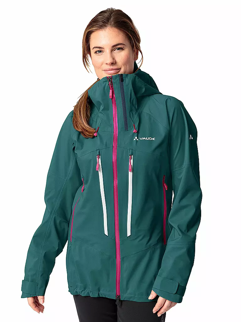 VAUDE | Damen Tourenjacke Monviso 3L | Pétrole