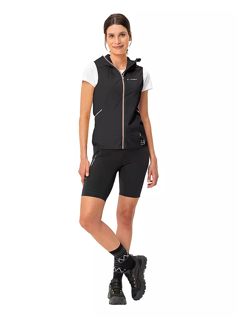 VAUDE | Damen Weste Scopi Hoodie | Noir