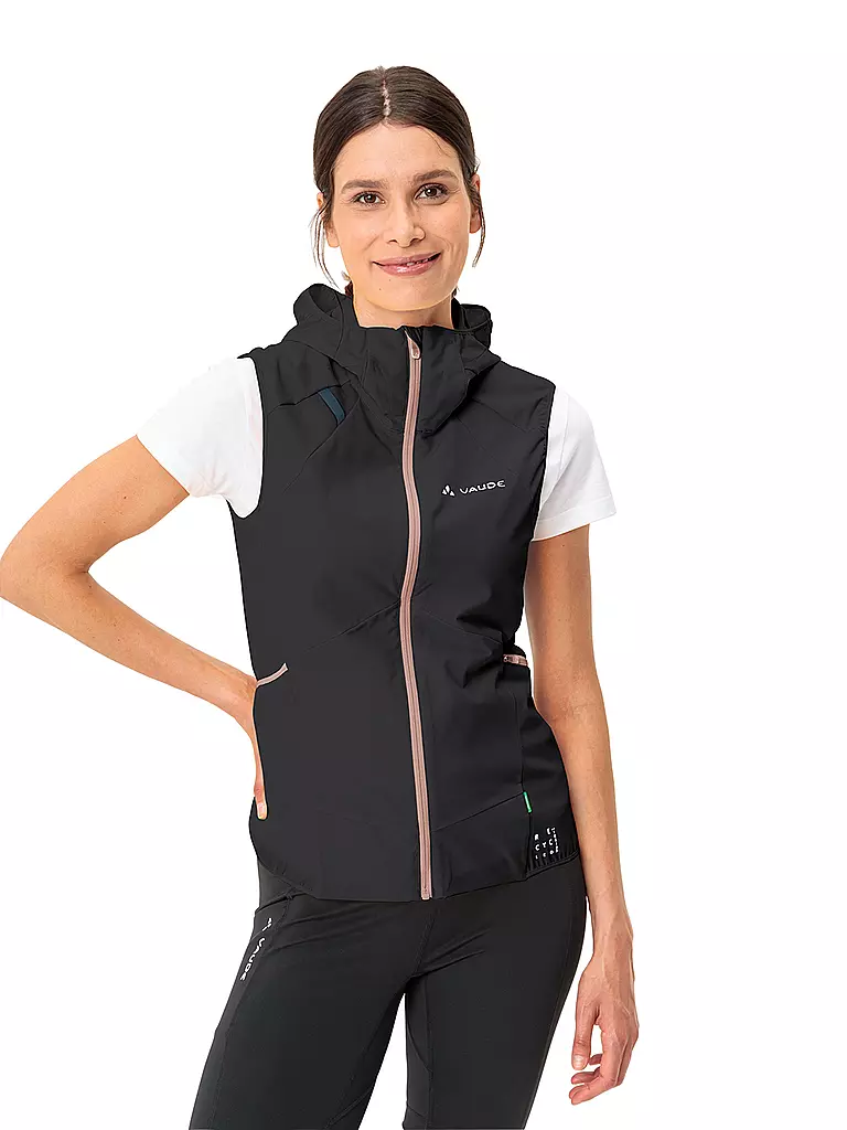 VAUDE | Damen Weste Scopi Hoodie | Noir
