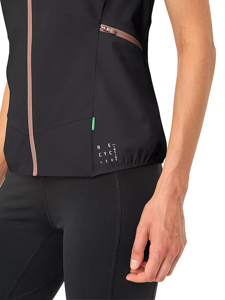 VAUDE | Damen Weste Scopi Hoodie | Noir