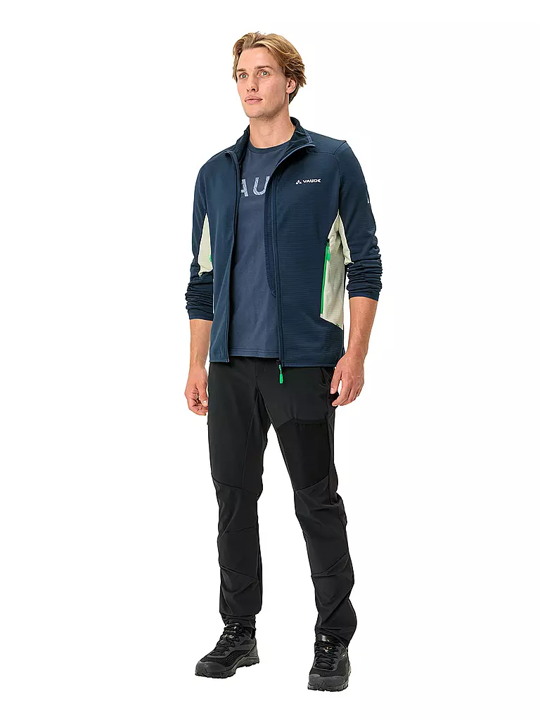 VAUDE | Herren Fleecejacke Monvisio | Bleu foncé