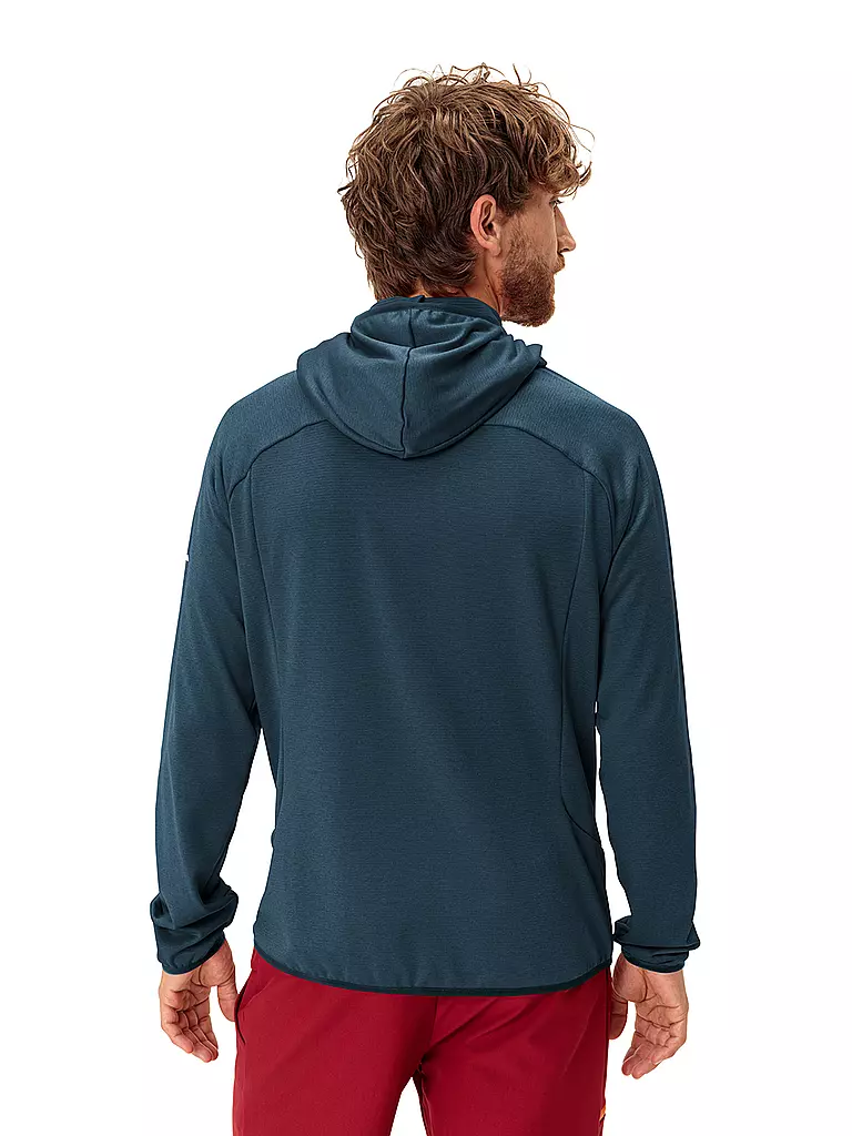 VAUDE | Herren Fleecejacke Tekoa Hoodie | Bleu foncé