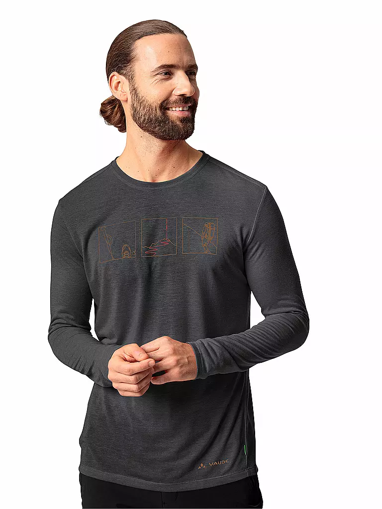 VAUDE | Herren Funktionsshirt Rosemoor II | Noir