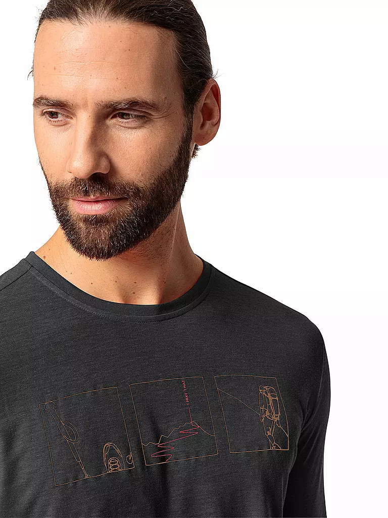 VAUDE | Herren Funktionsshirt Rosemoor II | Noir