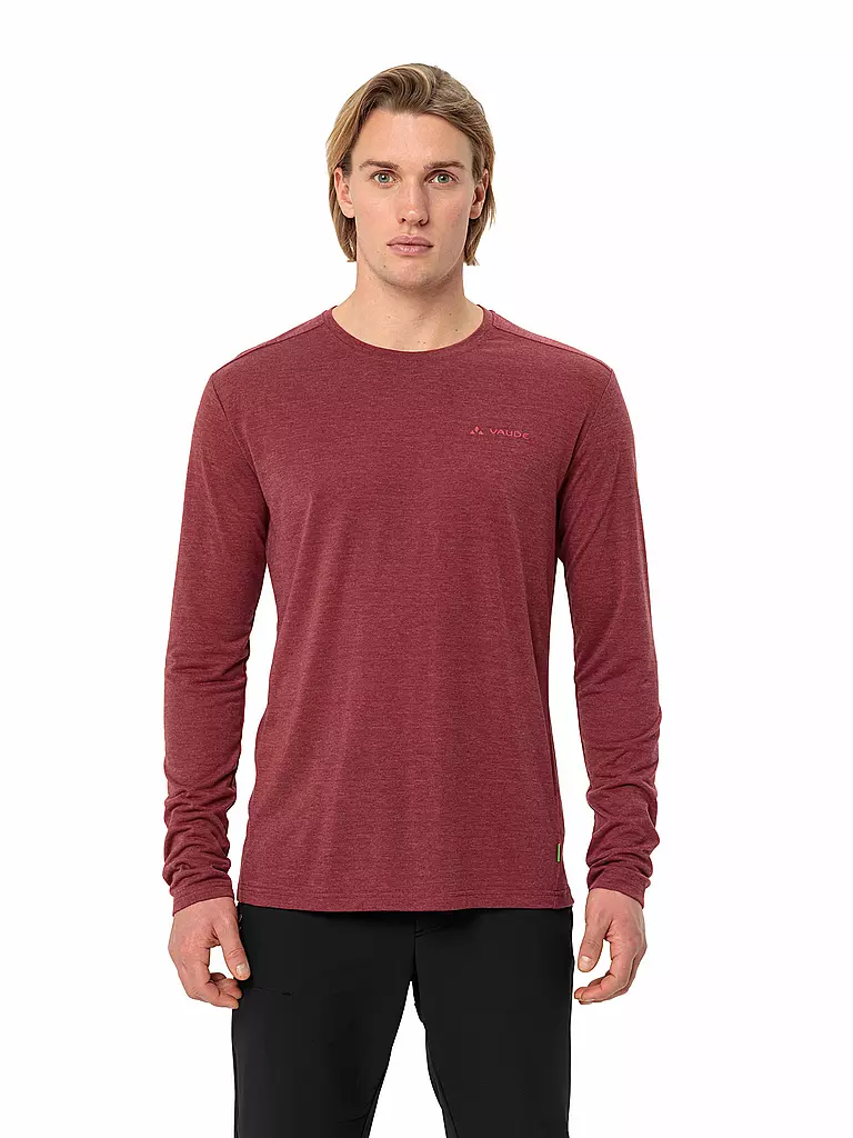 VAUDE | Herren Funktionsshirt Rosemoor III | Rouge foncé