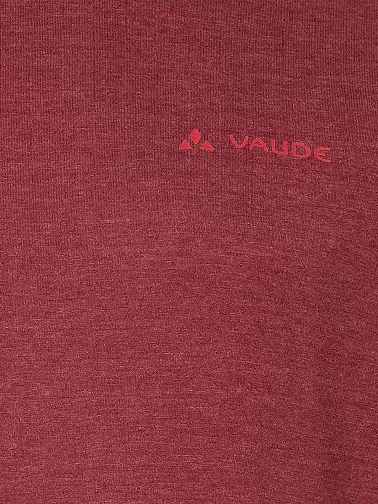 VAUDE | Herren Funktionsshirt Rosemoor III | Rouge foncé